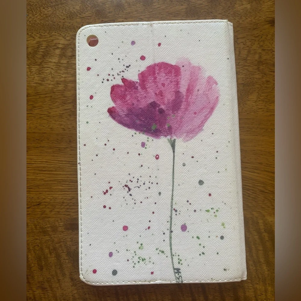 Watercolor Floral Tablet Cover IPad 9.5” 9.4”